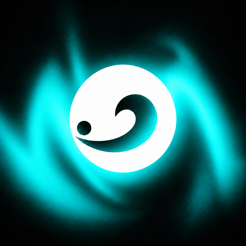 The ANEMOS mark on the turquoise gust